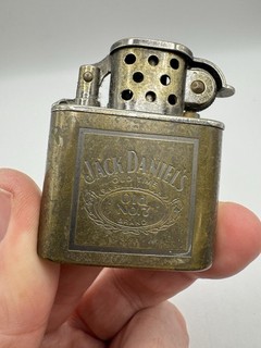 Jack Daniel’s Flip Top Brass Petrol Lighter
