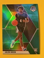 2021-22 Chronicles Mosaic Jalen Green RC Green Prizm SP #254 Phoenix Suns 🔥🔥
