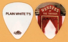 Plain White T's Tim Lopez Vintage Guitar Pick - 2010 Wonders of the Younger Tour