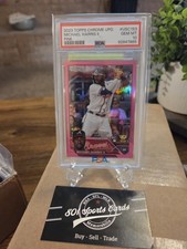 2023 Topps Chrome Update Michael Harris II Rookie Debut Pink #USC153 PSA 10