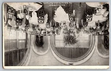 Postcard - South Garden, The Bellevue-stratford Roof Garden