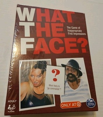 What The Face? The Game Of Inappropriate First Impressions for Adults Sealed