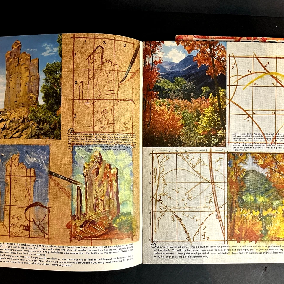 Cómo dibujar y pintar paisajes Walter T. Foster Mix Lote 9 libros arte grande Foto 4 de 4