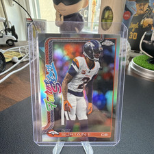 Topps 2025 Chrome Future Stars Refractor Pat Surtain II FS-22 Broncos