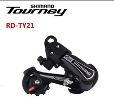 6-1801  Deragliatore posteriore  marcato SHIMANO SIS RD-TY21A  bici corsa/sport