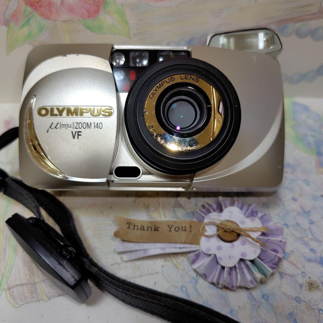 Olympus mju Zoom 140 VF 38-140mm 35mm Film Compact Camera Tested