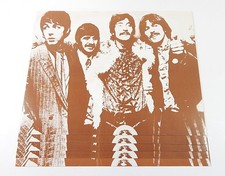 Lot of (5) The Beatles Vintage 11x14 Sepia Exhibit Photo Cards Sgt. Pepper Era