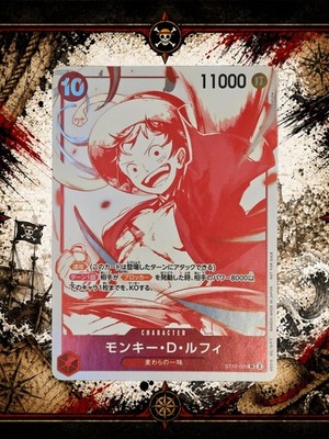 One piece Karten Promo Monkey.D.Luffy (ST10-006) (V.3) NM Foil JP Promos