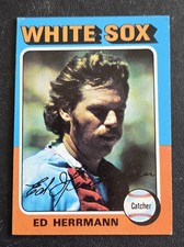 1975 Topps - Ed Herrmann - #219 - White Sox - Catcher
