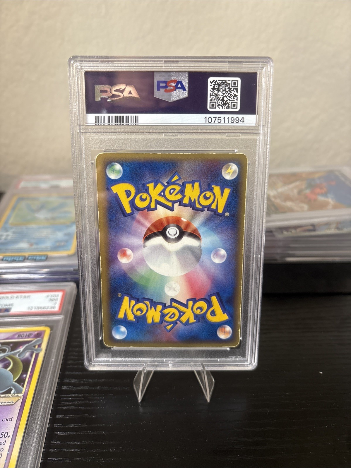 Gold Star Mewtwo PSA 3 Japanese 2005 Pokemon 002/002  Vintage Holon Phantoms view 7