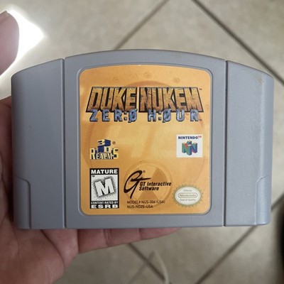 Duke Nukem Zero Hour (Nintendo 64 N64, 1997) Cartridge Only N64 Authentic Tested