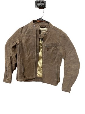 Roland Sands Design Woman s  Medium Canvas Cafe Jacket - JACKET ONLY