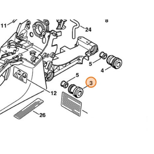Ammortizzatore Cs320t-cs350t Echo - V400000021 - Digeso Motors - Foto 8