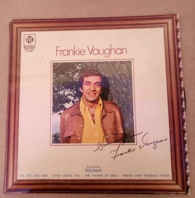 Frankie Vaughan  Sincerely Yours vinilo 12''