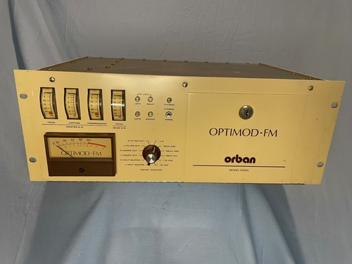 Orban Optimod 8100A FM Audio Processor - Used - Powers Up - ProSoundUniverse.