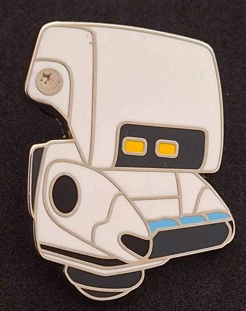 Disney Pin WDW Hidden Mickey Pixar Wall-E M-O Cast Trading 2024