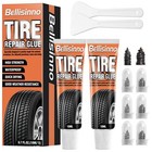 Tire Repair Glue Sidewall Rubber Cement Kit Two Sizes Nail Suitable for Bike .