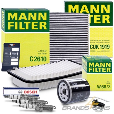 MANN-FILTER INSPEKTIONSPAKET SET C FÜR TOYOTA YARIS P9 1.0 VVT-I GPL 69 PS
