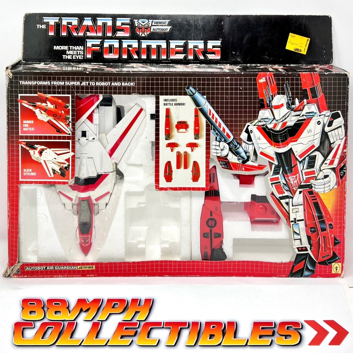 Near COMPLETE In Box Near MINT 1985 Hasbro Transformers G1 Near COMPLETE In Box Near MINT 1985 Hasbro Transformers G1