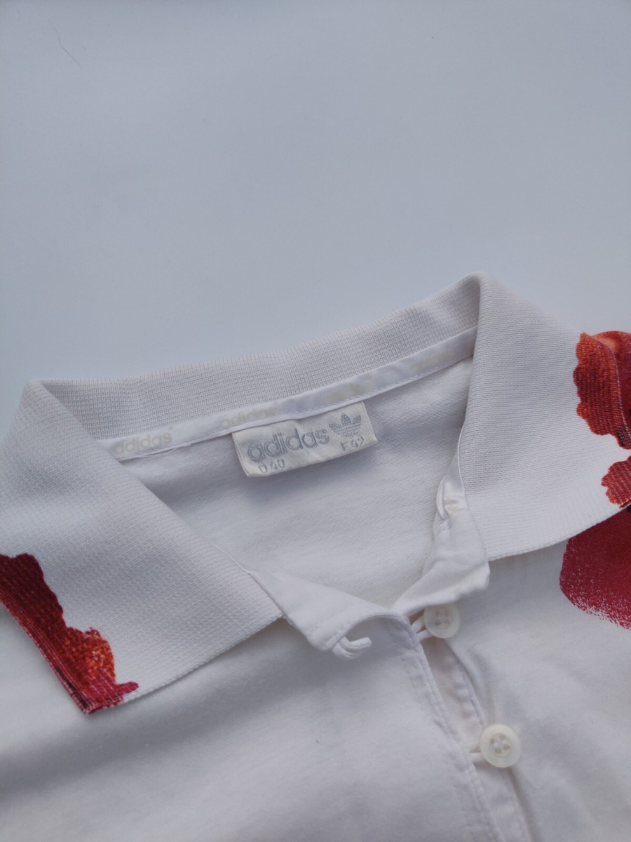 Adidas 90s Retro Originals Polo Tennis Shirt SZ Medium | eBay