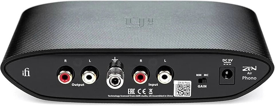Preamplificatore Phono MM e MC iFi Zen Air Phono, eq Riaa - Immagine 2 di 3