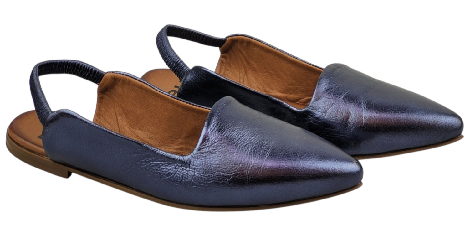 Буэно Шухе WY1802 металлическое blau Leder для балерины Деймен 17890₽