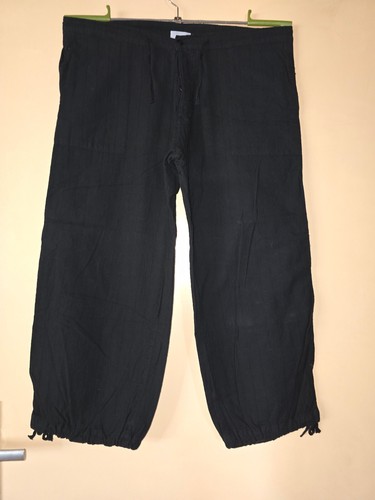 Identic ¾ Hose, Caprihose, Schwarz, 82 cm lang, Gr. 42 / 44 – wie neu