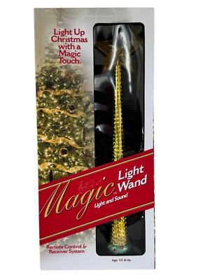 Magic Light Wand Light and Sound Light Up Christmas Tree Lights Remote Control