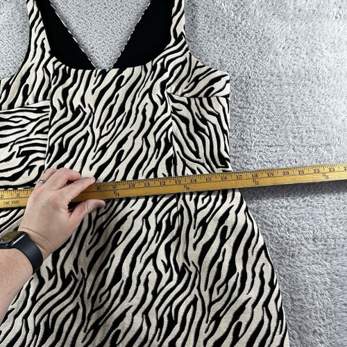 Free People Dress Women 10 Bec Bridge Cecile Mini Zebra Print Mini Open Swiftie - Picture 6 of 18