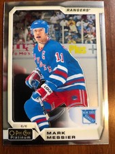 2018-19 UD Opee Chee Platinum Rainbow SP #142 Mark Messier