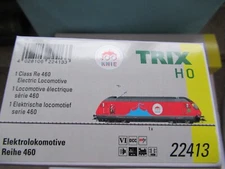 TRIX 22413 ELECTRIC LOCOMOTIVE  RE 460 SBB DCC  DIGITAL DC  HO