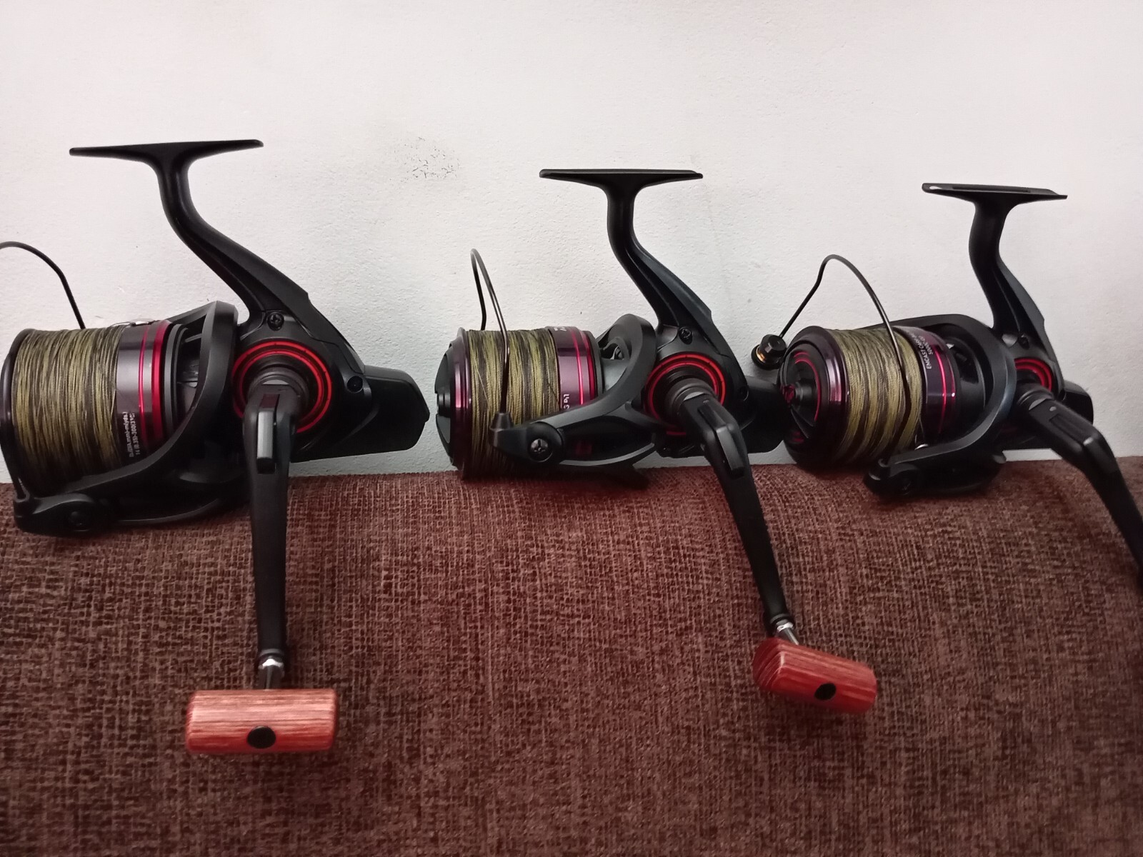 daiwa emcast big pit 5000c qd x3 reels Ltd Edition Rare Used Carp