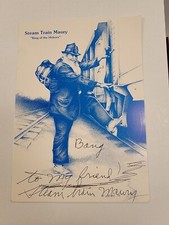 Steam Train Maury King Of The Hobos Signed Au...