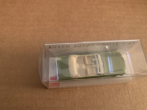 BUSCH NEW HO 1/87 Scale 1964 Ford Mustang in Green Metallic Finish - Picture 4 of 5