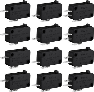  12 Pcs Microwave Oven Door Switch Replacement Part W10269458 W10727360