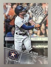 2022 Topps 2021's Greatest Hits #21GH-16 Jose Altuve Houston Astros