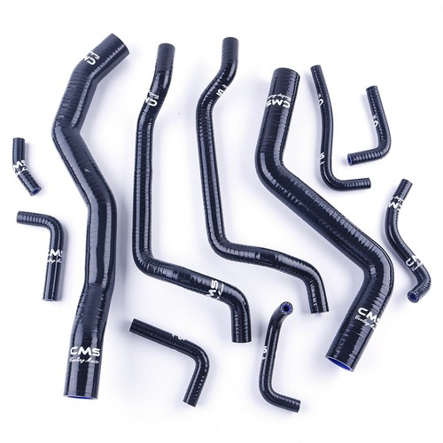 Red Silicone Radiator Heater Hose for 1995-1999 Mitsubishi Eclipse 2G 2.0T 4G63T - Picture 13 of 13
