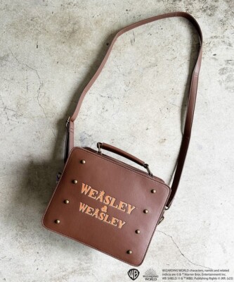 Harry Potter WWW Weasleys' Wizard Wheezes Schultertasche Ron Fred George Japa...