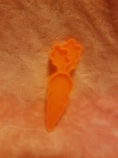 Vintage 1972 Mattel Tuff Stuff Plastic Play Food Carrot for Shopping Cart