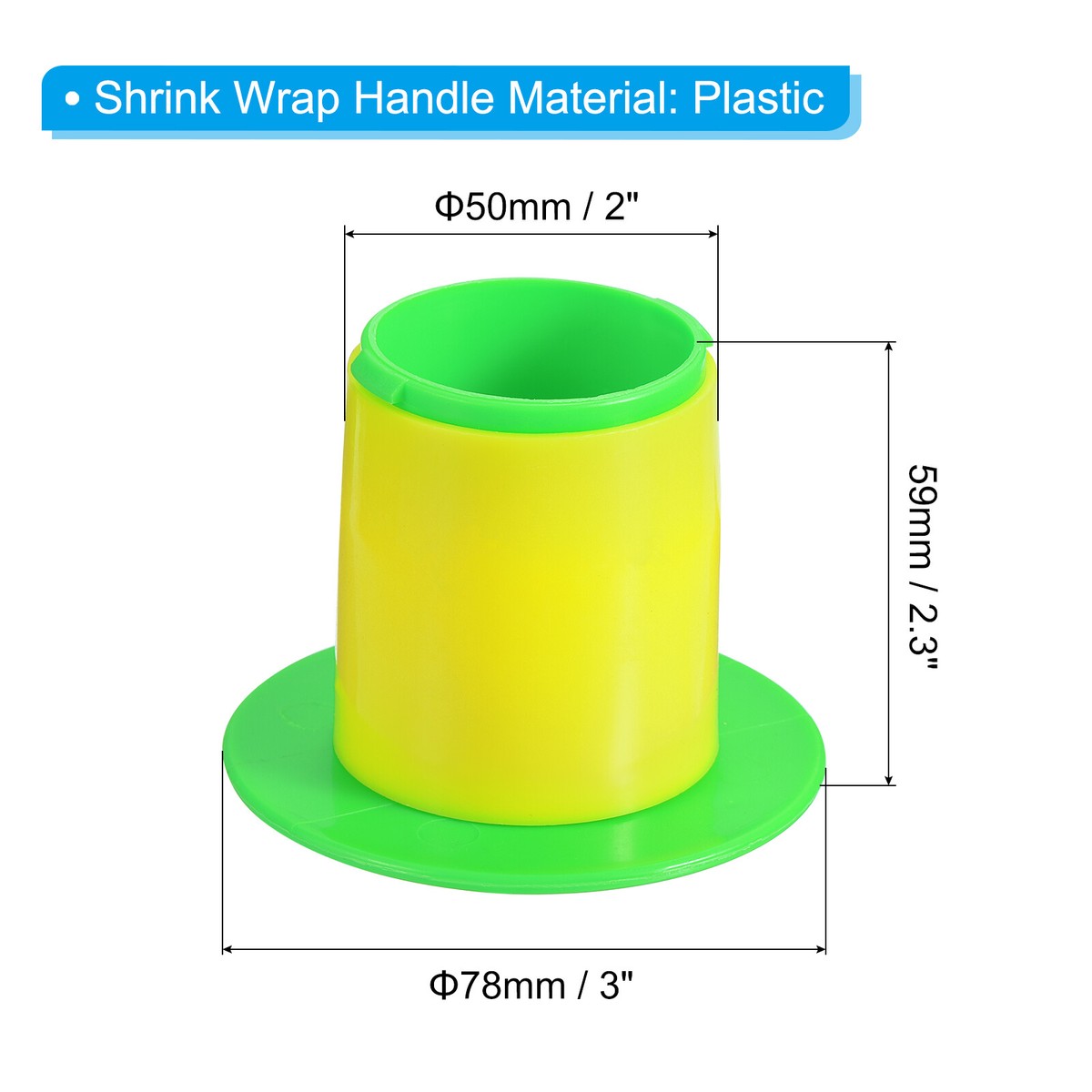 2 Inch Shrink Wrap Handle, 4pcs Stretch Wrap Dispenser | eBay