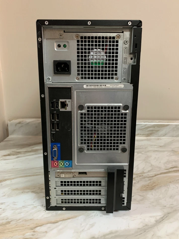 Dell Optiplex 3010 PC Intel i5-3470 3.2Ghz 8GB 256GB SSD + 1TB HDD Radeon 7450 - Image 3 of 4