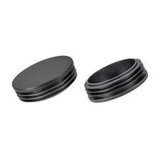 Round Post End Caps (3.54"x0.98") 2pcs, Plastic Tubing End Cap Plug
