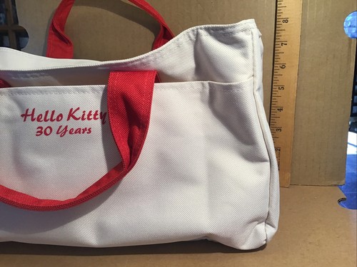 Hello Kitty Canvas Tote Bag 8”x12.5”x4.5” Japan Limited New - Picture 4 of 12