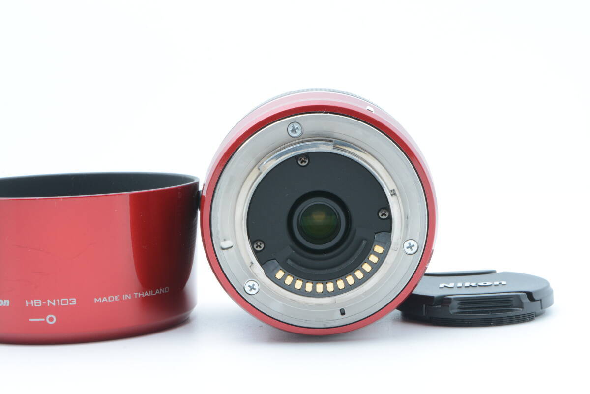 Nikon 1 NIKOR 30-110mm f/3.8-5.6 VR Camera Lens Red From Japan