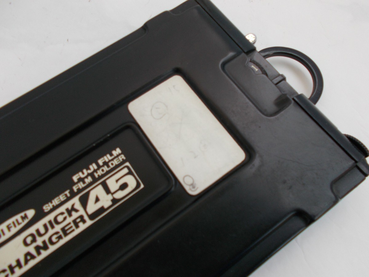 FUJI FILM QUICK CHANGER (CHANGE) 45 4x5 sheet film holder FUJI FILM QUICK CHANGER (CHANGE) 45 4x5 sheet film holder