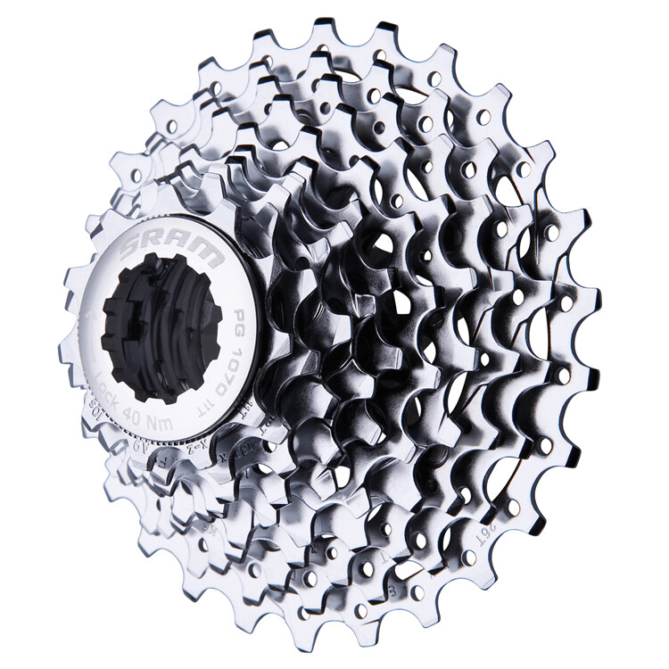 Sram Pg-1070 Casete - 10 Velocidad 12-28t Plata Sram Pg-1070 Casete - 10 Velocidad 12-28t Plata
