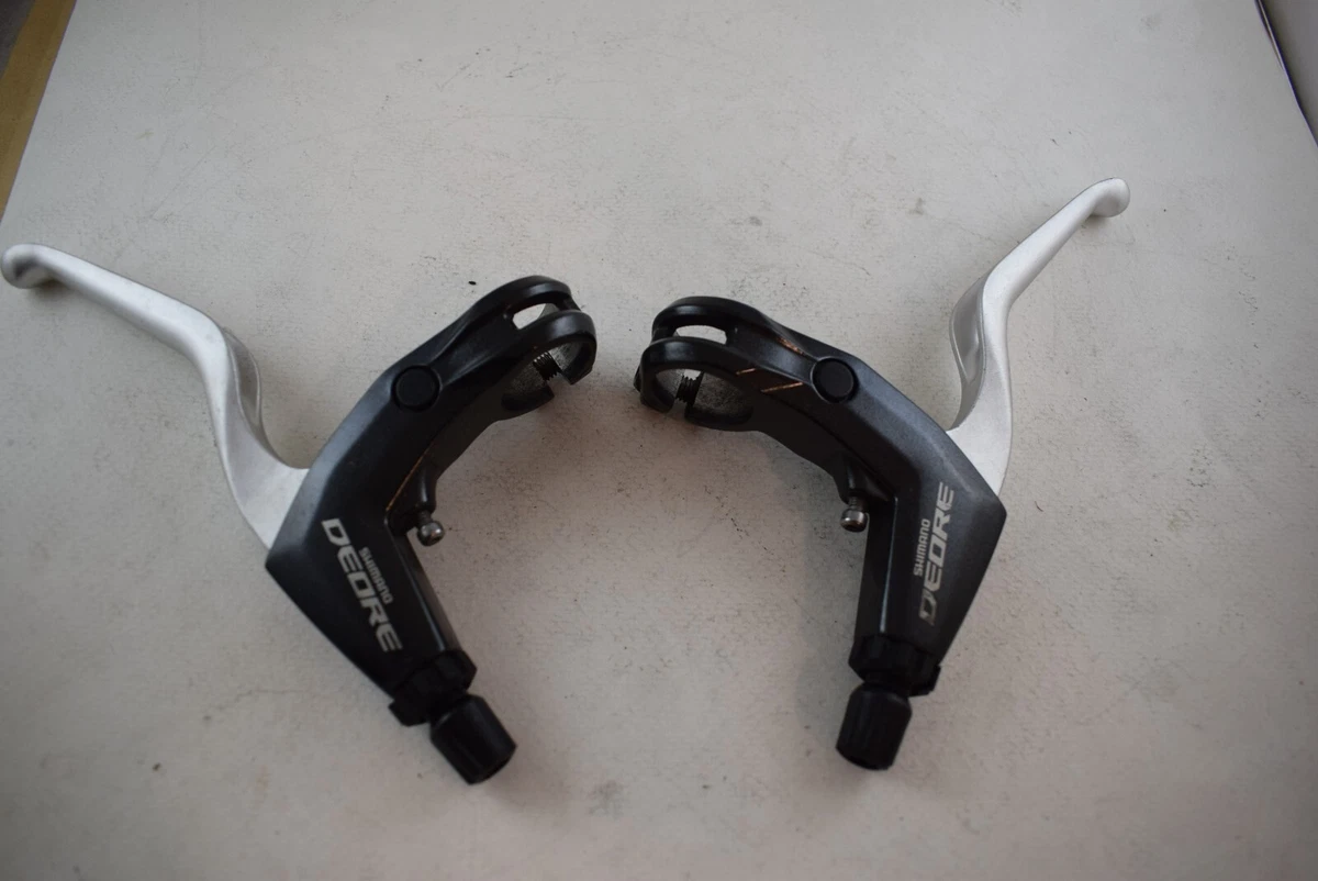 Shimano Deore Brake lever Set BL M591 v brake black silver aluminium NOS