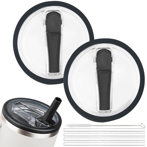 2*Thermobecher Deckel Auslaufsicher Ersatz für Stanley 40oz Tumbler Cup Quencher - Bild 17 von 19