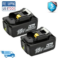 2 Pack For Makita 18 volt Lithium Battery 5.0 Amp New BL1850B BL1840B BL1830 LXT