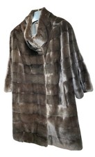 Braschi Mink Fur Coat Made In Italy Size 42 Orig. Price $12,000 Bought Dubai